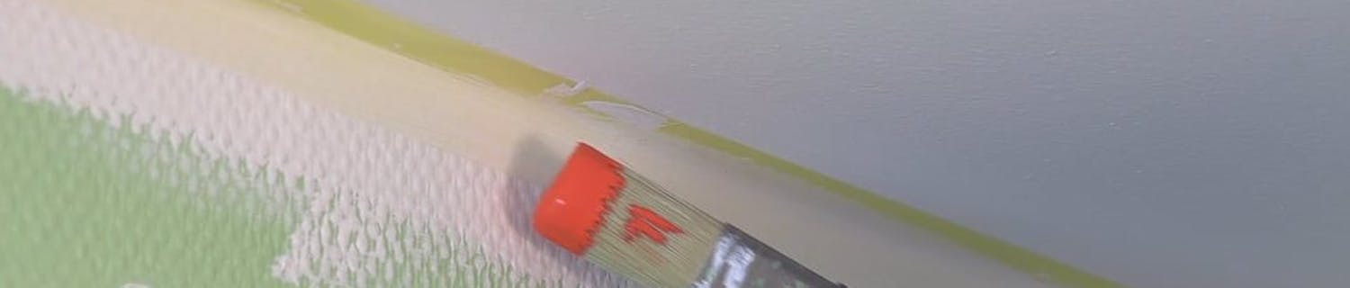 Skarp övergång mellan två färger Skarp övergång mellan två färger